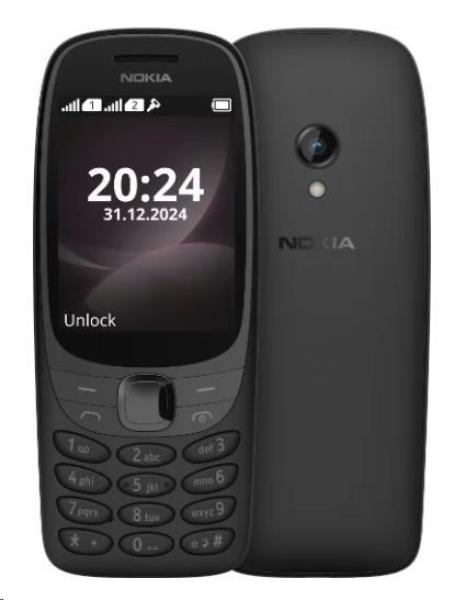 Nokia 6310 Dual SIM,  černá (2024),  (CZ,  SK,  HU)