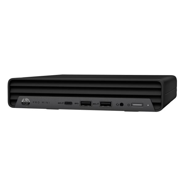 HP PC Pro Mini 400G9 i3-14100T, 1x8GB, 512GB M.2 NVMe, Intel HD 2xDP+HDMI, WiFi 6E+BT,  usb kl. myš,  90W,  Win11Pro,  3y onsite6