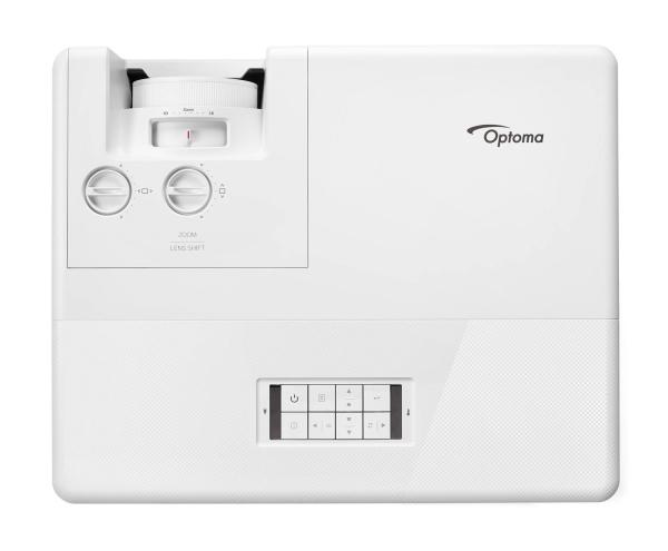 Optoma projektor ZK708T (DLP,  Laser,  3840x2160,  7000 ANSI,  2xHDMI,  2xVGA,  RS232,  USB-A,  RJ45,  repro 2x15W)2
