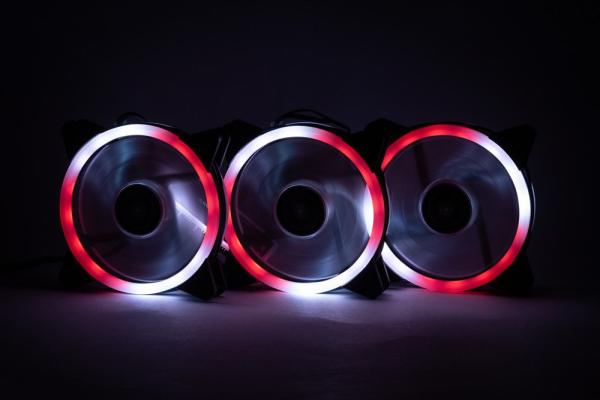 1stCOOL Fan KIT AURA EVO 1 ARGB, 3x Dual Ring fan + ARGB Nano controller3