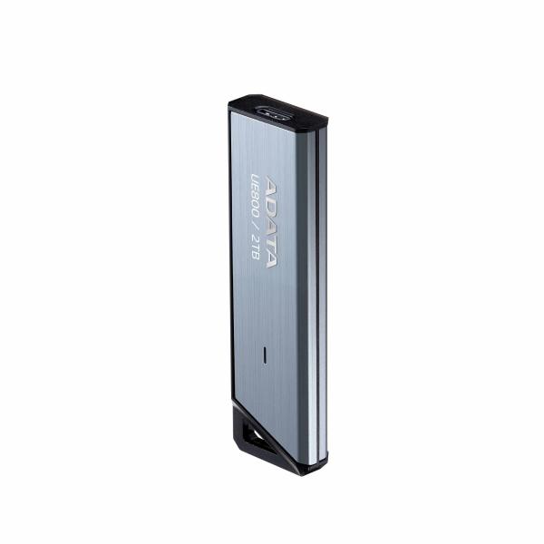 ADATA Flash Disk 2TB UE800,  USB-C 3.2,  R:1000/ W:1000MB/ s,  stříbrná1