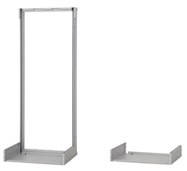 19" racková skriňa TRITON 42U/ 800x1000,  demontovateľná2