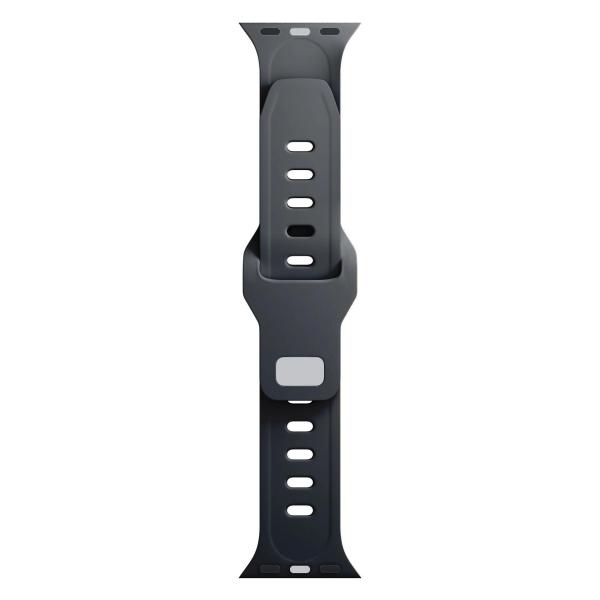3mk Silicone Watch Strap pro Apple 38/40/41 mm Black9
