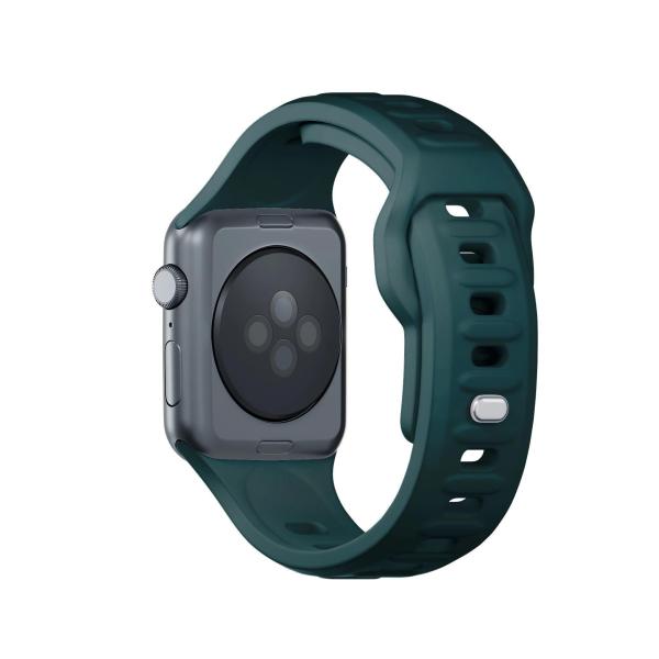 3mk Silicone Watch Strap pro Apple 38/ 40/ 41 mm Evergreen1