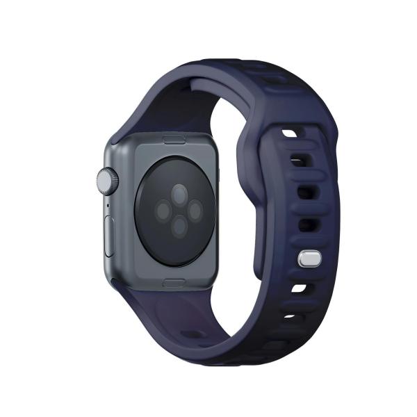 3mk Silicone Watch Strap pro Apple 38/40/41 mm Gray0