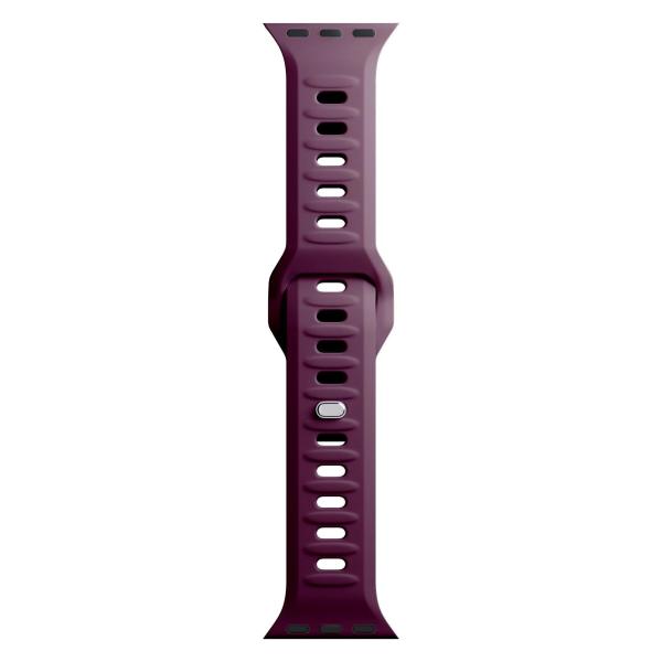 3mk Silicone Watch Strap pro Apple 38/40/41 mm Mulberry3