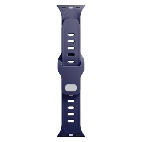 3mk Silicone Watch Strap pro Apple 38/40/41 mm Ocean Blue2