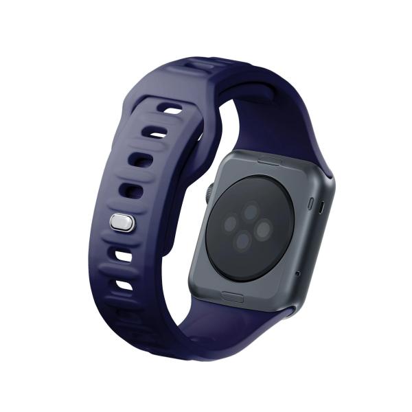 3mk Silicone Watch Strap pro Apple 38/40/41 mm Ocean Blue0