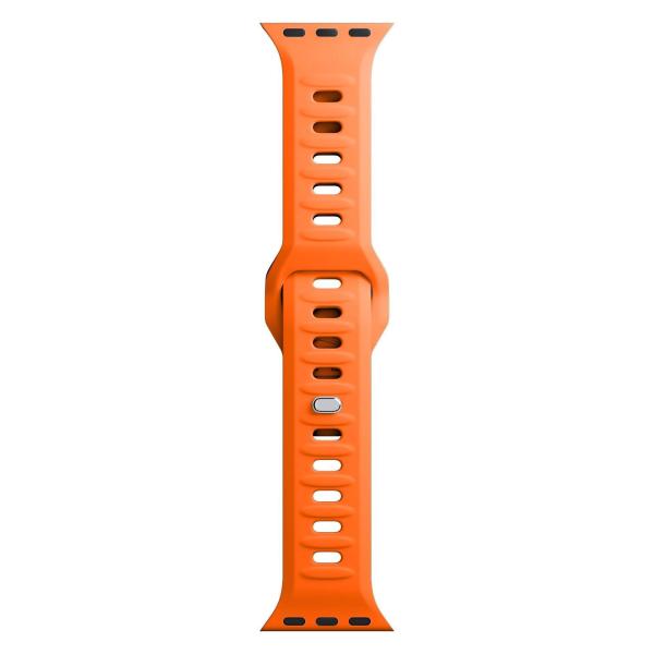 3mk Silicone Watch Strap pro Apple 38/40/41 mm Orange3