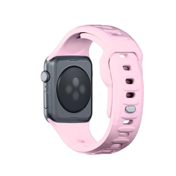 3mk Silicone Watch Strap pro Apple 38/40/41 mm Powder Pink0