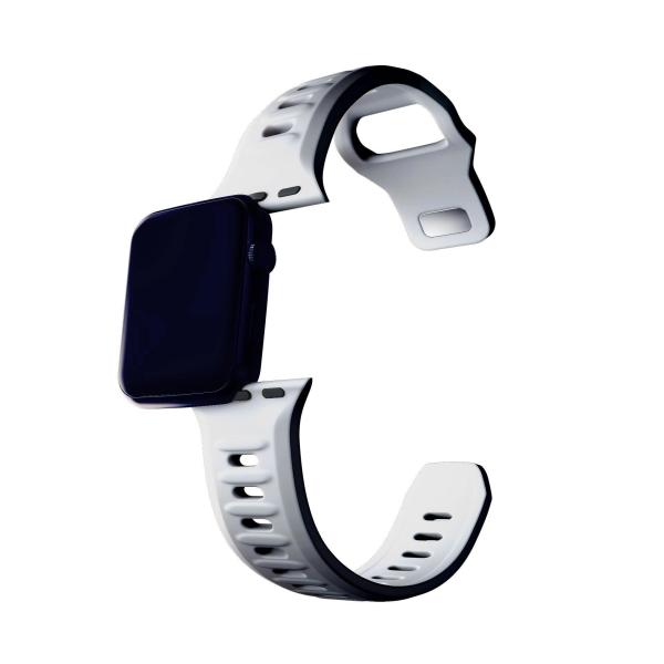 3mk řemínek Watch Strap pro Apple 42/ 44/ 45/ 49 mm White6