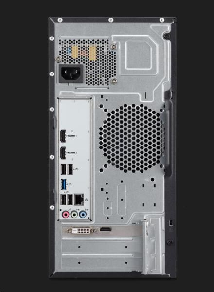 ACER PC Aspire TC-1785,Core i5-14400,8GB DDR5,512GB SSD, DVD±RW, USB KB+mouse,W11H5