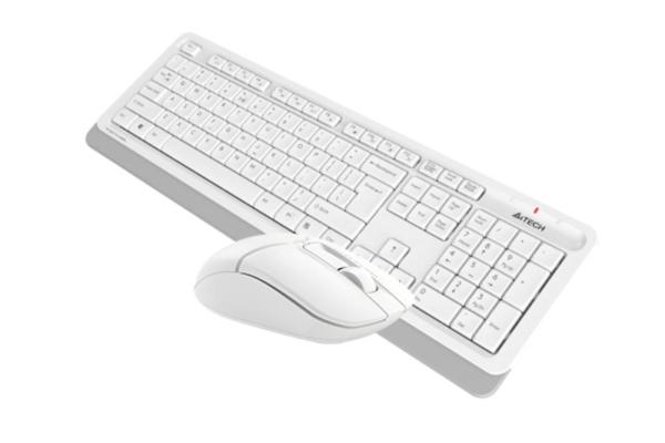 A4tech Set klávesnice+myš FG1012,  Bezdrátový,  US,  bílá3