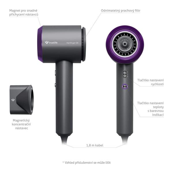 TrueLife HairDryer D37
