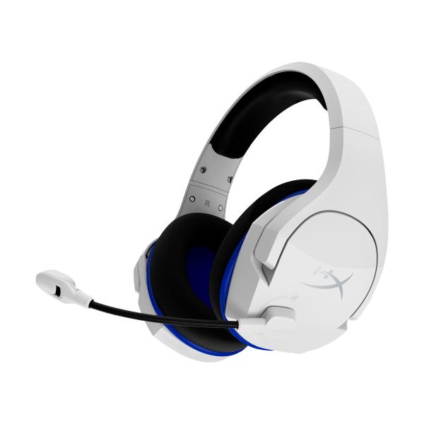 HyperX Cloud Stinger Core - Wireless Gaming Headset (White-Blue) - PS5-PS4 (HHSS1C-KB-WT/ G)- Sluchátka pro herní konsole