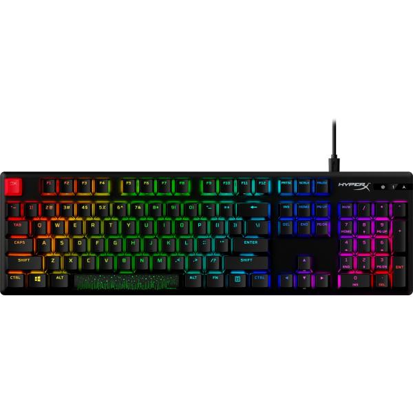 HyperX Alloy Origins PBT/ Drôtová USB/ US layout/ Čierna