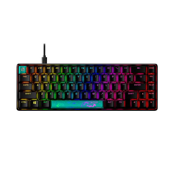 HyperX 65 Alloy Origins AQU Gaming Keyboard-US - Klávesnice5