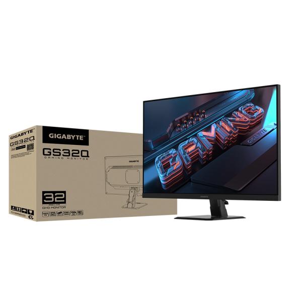 GIGABYTE LCD - 31,5" Gaming monitor GS32Q, 2560x1440, 300cd/m2, 1ms, 2xHDMI, 1xDP, SS IPS8