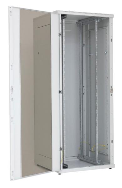 TRITON 19" rozvaděč stojanový RMA 15U 600x1000,  800kg,  skleněné dveře,  svařovaný,  šedý1