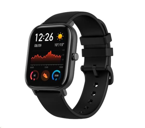 BAZAR - Xiaomi Amazfit GTS, Obsidian Black - Po opravě (Komplet)