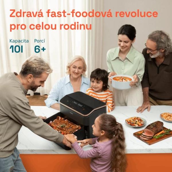 Cosori TF101S Dual blaze TwinFry 10l hozkovzdušná fritéza6