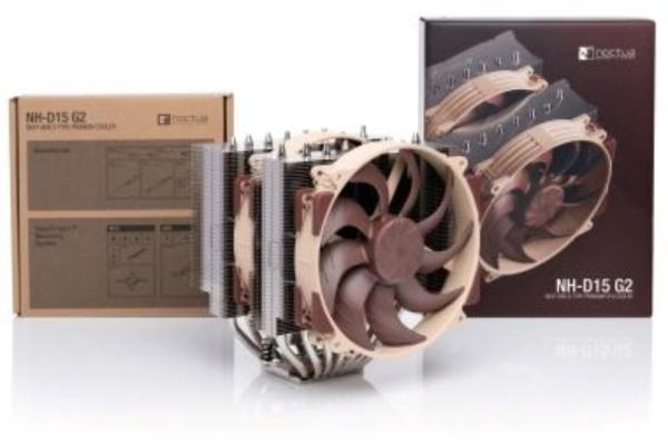 NOCTUA Chladič CPU NH-D15 G2,  2x 140mm,  LGA1851,  AM5,  hnědá/ stříbrná5
