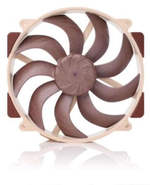 NOCTUA Ventilátor NF-A14x25r-G2-PWM,  140mm,  hnědá1