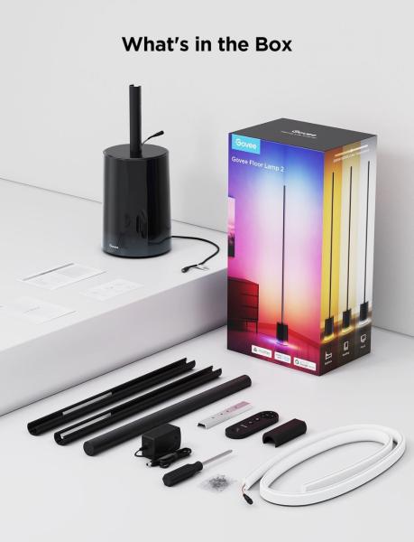 Govee Floor Lamp 2 MATTER RGBICWW Smart lampa7
