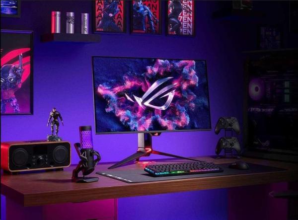 ASUS LCD  ROG Swift OLED 32" PG32UCDP 3840x2160 240Hz 430cd 0, 3ms,  99% DCI-P3,  90W type-C3