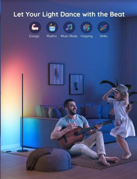 BAZAR - Govee RGBICW Smart Corner Floor Lamp - pošk. obal6