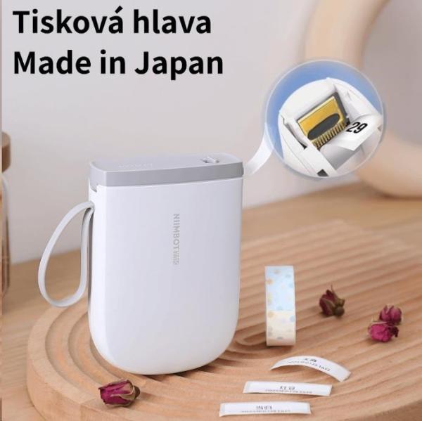 Niimbot Tiskárna štítků D11-H Smart, bílá + role štítků 160 ks2