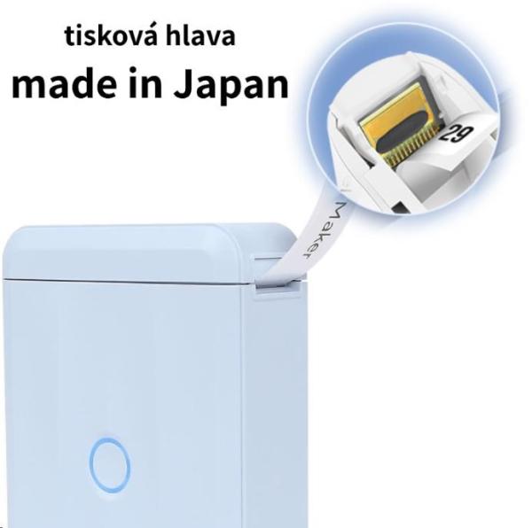 Niimbot Tiskárna štítků D110-M Smart, modrá + role štítků 160 ks2