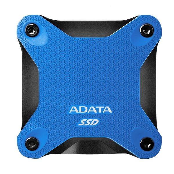 ADATA Externí SSD 512GB SD620, USB Micro-B, USB 3.2 Gen 2, R:520/ W:460MB/ s, modrá
