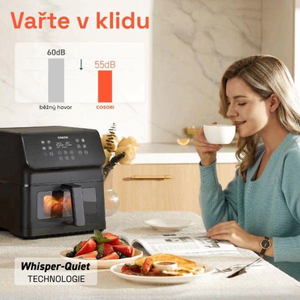 Cosori P653 PREMIUM II Plus Chef edition 6,2l horkovzdušná fritéza8
