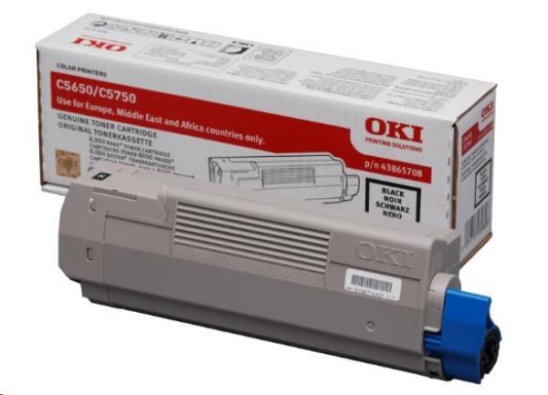 Čierny toner OKI pre C5650/ C5750 (8 000 strán)