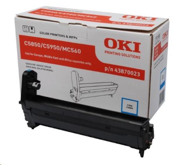 Oki Image. azurový tonerový valec pre C5850/ C5950/ MC560 (20k)