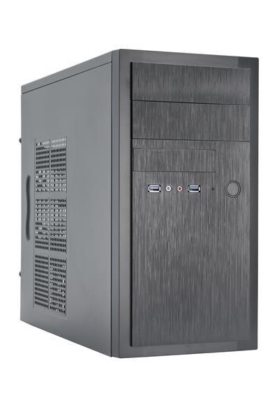 CHIEFTEC Elox Series /  Minitower,  HT-01B,  bez zdroja napájania,  čierna