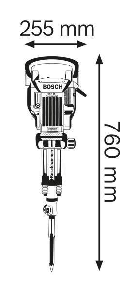 Bosch GSH 16-30, Professional, Bourací kladivo1