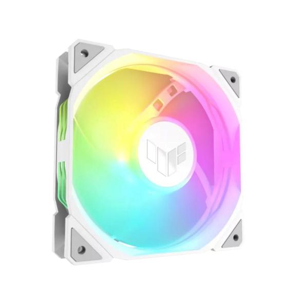 ASUS ventilátor TUF GAMING TR120 ARGB Reverse,  3x120mm,  bílá2
