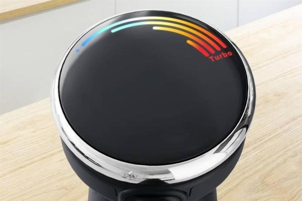 Tefal HB67G830 Quickchef+ 5v1 tyčový mixér,  1000 W,  20 rychlostí,  tichý režim,  plynulá regulace rychlosti,  nerez /  černá6
