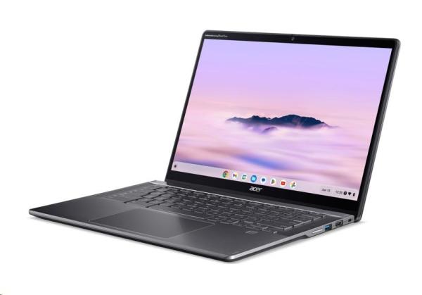 ACER NTB Chromebook Plus Spin 514 (CP514-4HN-36VY),  ICore 3 100U,  8GB,  256GB PM4 SSD,  Intel UHD,  Chrome,  Grey6