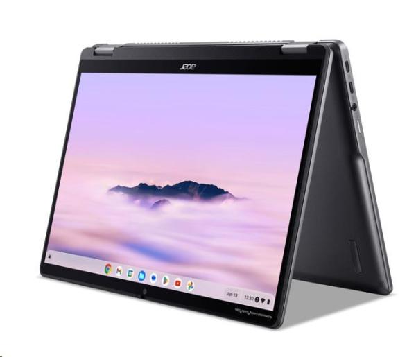 ACER NTB Chromebook Plus Spin 514 (CP514-4HN-52NT),  ICore 5 120U,  8GB,  256GB PM4 SSD,  Intel Iris Xe,  Chrome,  Grey1