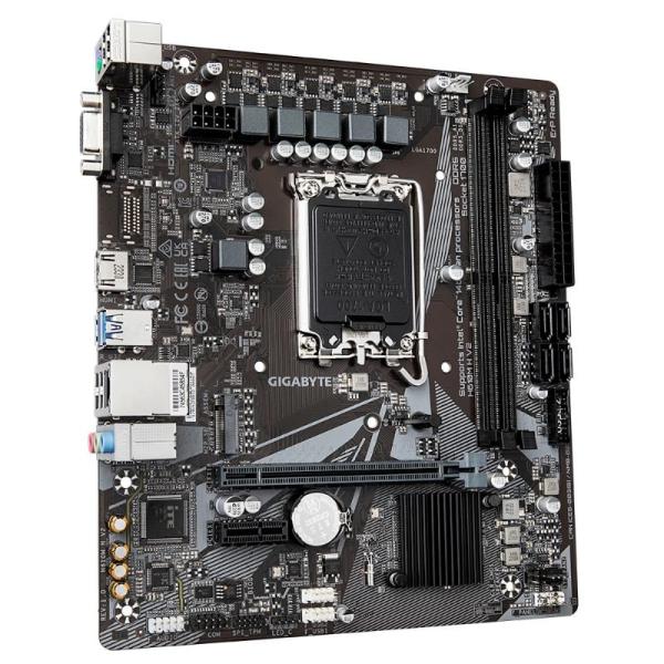 GIGABYTE MB Sc LGA1700 H610M H V2,  Intel H610,  2xDDR5,  1xHDMI,  1xVGA,  mATX3