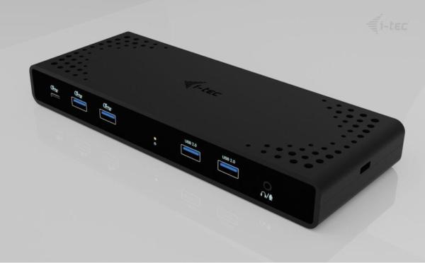 i-tec Universal Dual 4K Display Docking Station,  Power Delivery 85W + i-tec USB-C Charger 100W7