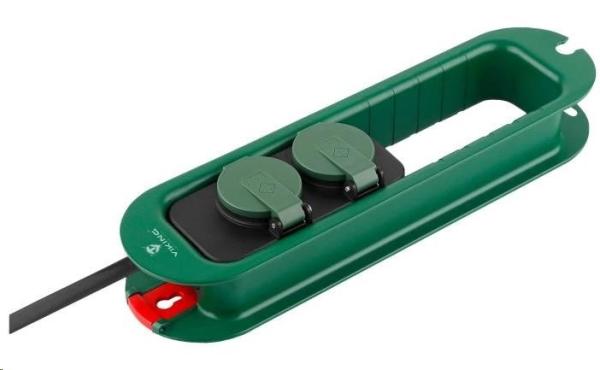 Viking síťová prodlužovací zásuvka R247,  2x AC 230V,  IP44,  délka 4, 7 m2