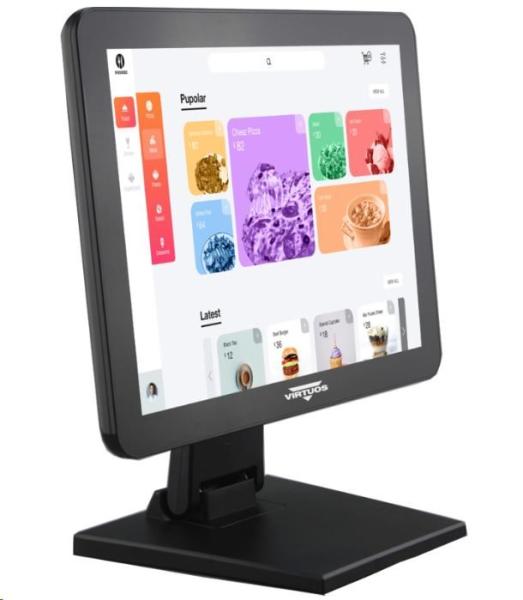 Virtuos 15&quot;&quot; LCD BMonitor BM-1500, dotykový, čtečka magnet. karet, HDMI, VGA, USB3