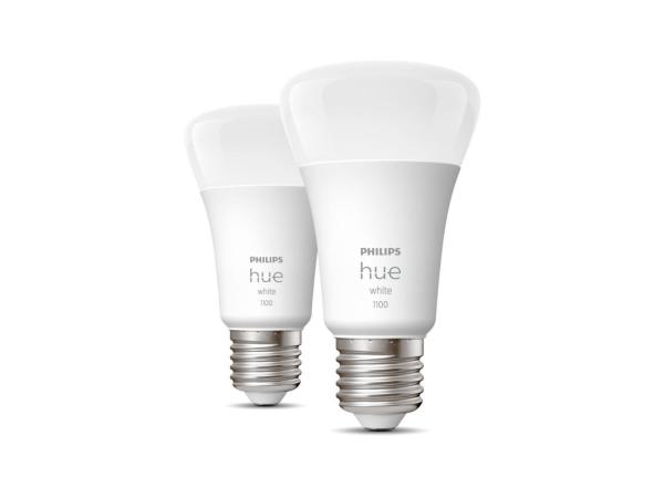 BAZAR PHILIPS Hue White 9.5W 1100 E27 2ks POŠKOZENÝ OBAL6