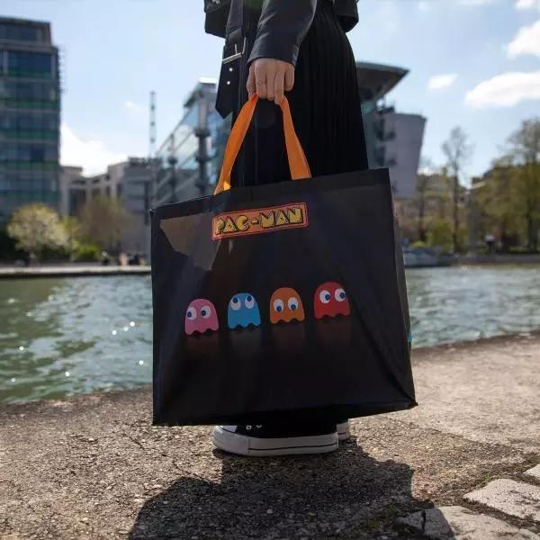 Konix Pac-Man Black Shopping Bag5