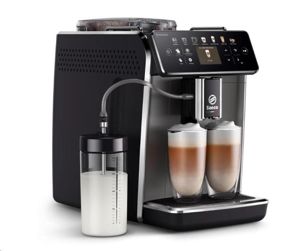 Saeco GranAroma SM6582/10 automatický kávovar, 1500 W, vestavěný mlýnek, 15 barů, dotykový displej, 6 profilů2