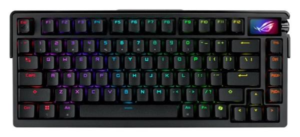 ASUS Klávesnice ROG Azoth Extreme,  Mechanická,  Bezdrátová BT,  RF 2.4GHz,  US,  černá2